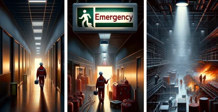 emergency lighting artwork