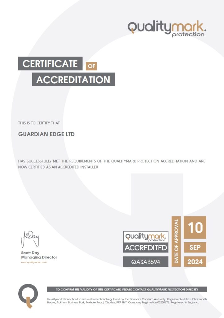 qualitymark protection certificate